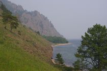 Байкал Большая Байкальская тропа Скрипер: берег и скалы