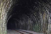 Байкал Кругобайкальская железная дорога Туннель изнутри