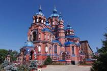 Байкал Иркутск, город на Ангаре Казанская церковь