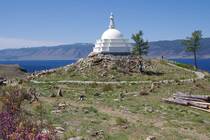 Байкал Острова и берега Малого Моря Ступа и тропа вокруг неё