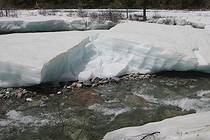 Лёд на реке