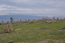 Байкал Южная часть Ольхона Место, где поставлены камни