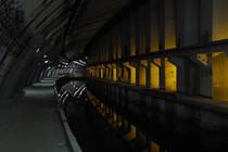 Подземный канал для подводных лодок