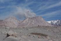 Камчатка Вулкан Шивелуч. Извержение и до него Начало извержения