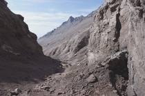Камчатка Вулкан Шивелуч. Извержение и до него Ущелье