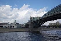 Мост Богдана Хмельницкого к Киевскому вокзалу