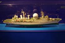 Модель корабля измерительного комплекса `Маршал Крылов`