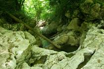 Сочи Агурское ущелье, Агурские водопады Русло речки Агуры
