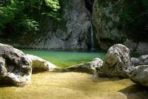 Сочи Агурское ущелье, Агурские водопады Водопад в тени