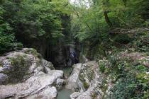 Сочи Агурское ущелье, Агурские водопады Каменная щель