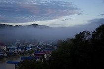 Утренний туман над Дагомысом
