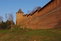 Борисоглебская башня и стена при ней